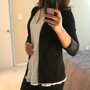 Black H&M Casual Blazer